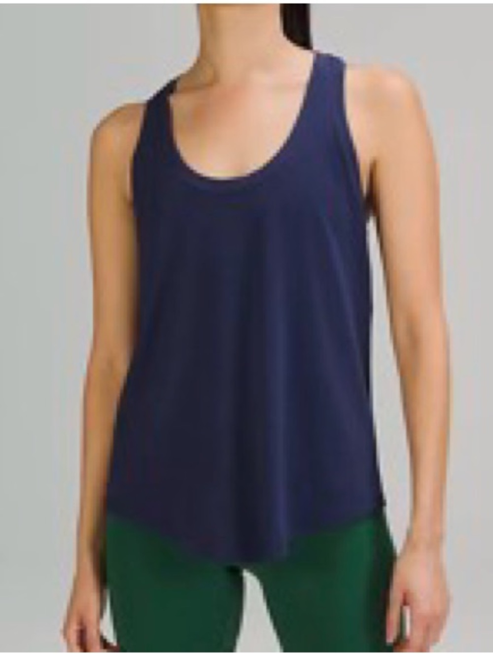 lululemon athletica Love Tank Night Sea Scoop Neck Tank